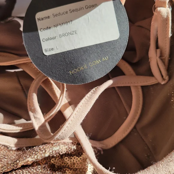 Nookie seduced sequin gown - Picture 4 of 7